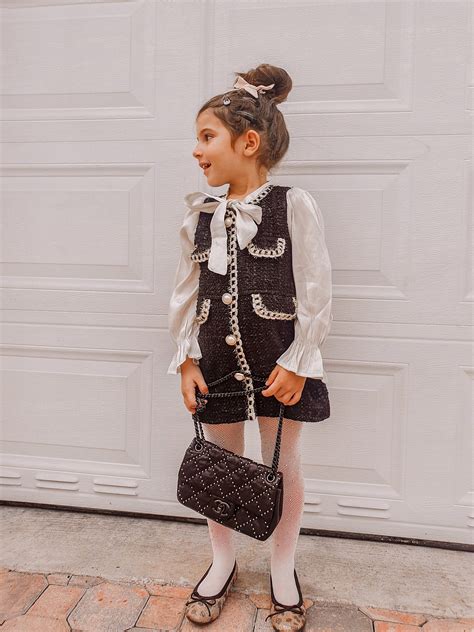 Kids' Outfits inspired by Chanel Fashion 